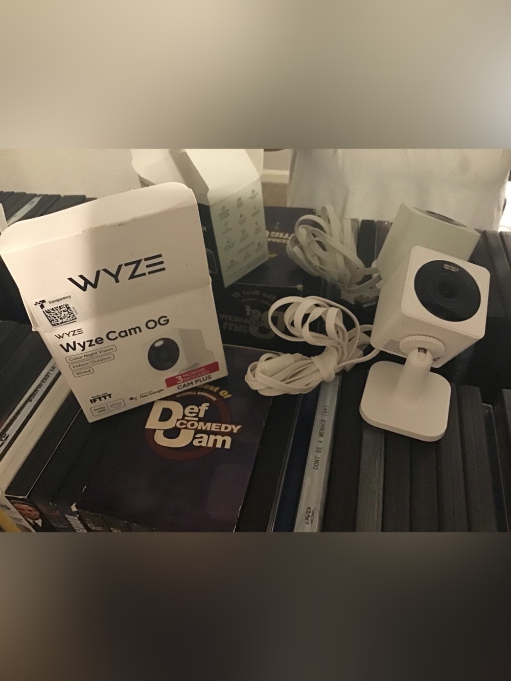 Wyze Wyze Cam OG White with Black Lens